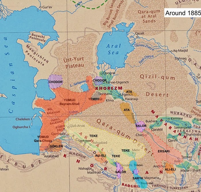 okar research uzboy river the khorasan civilization