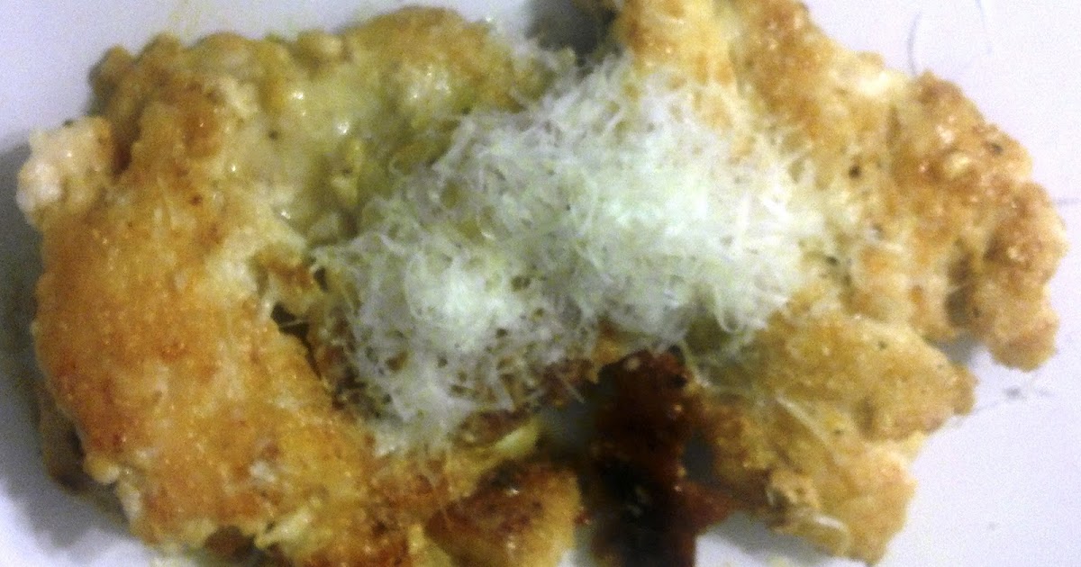 Chewly Awesome! Pecorino Romano Crusted Chicken