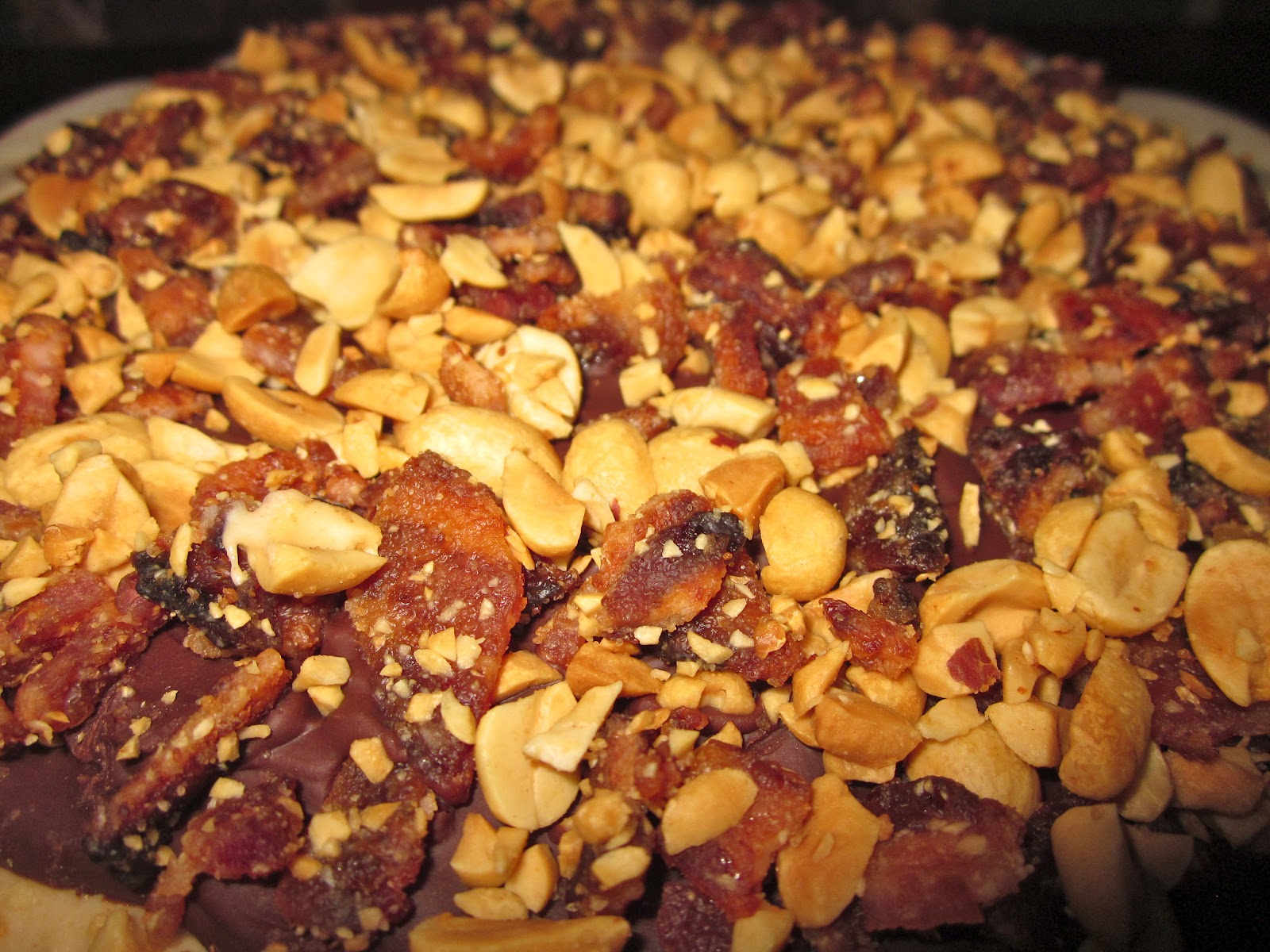 Haute + Heirloom Retro ChocolateBaconPeanut Butter Pie with Bacon