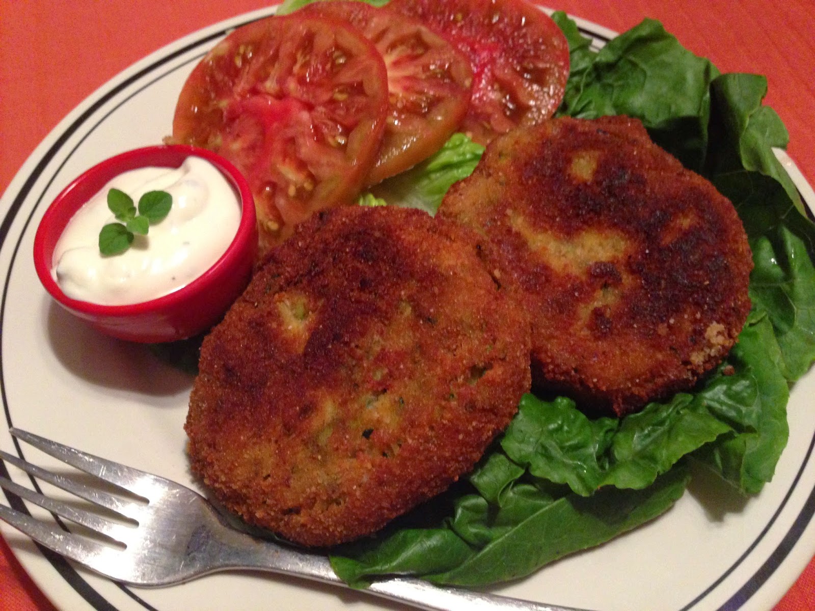 Cooking with Joey Zucchini "Crab" Cakes