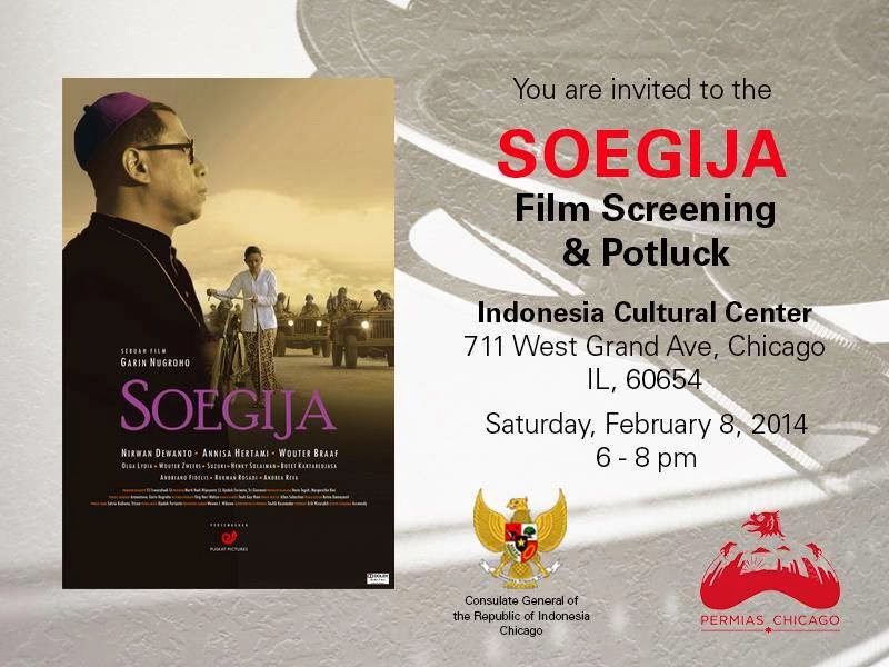 permias chicago and kjri chicago present movie screening soegija and free pizza indonesia permias chicago and kjri chicago present movie screening soegija and free pizza indonesia