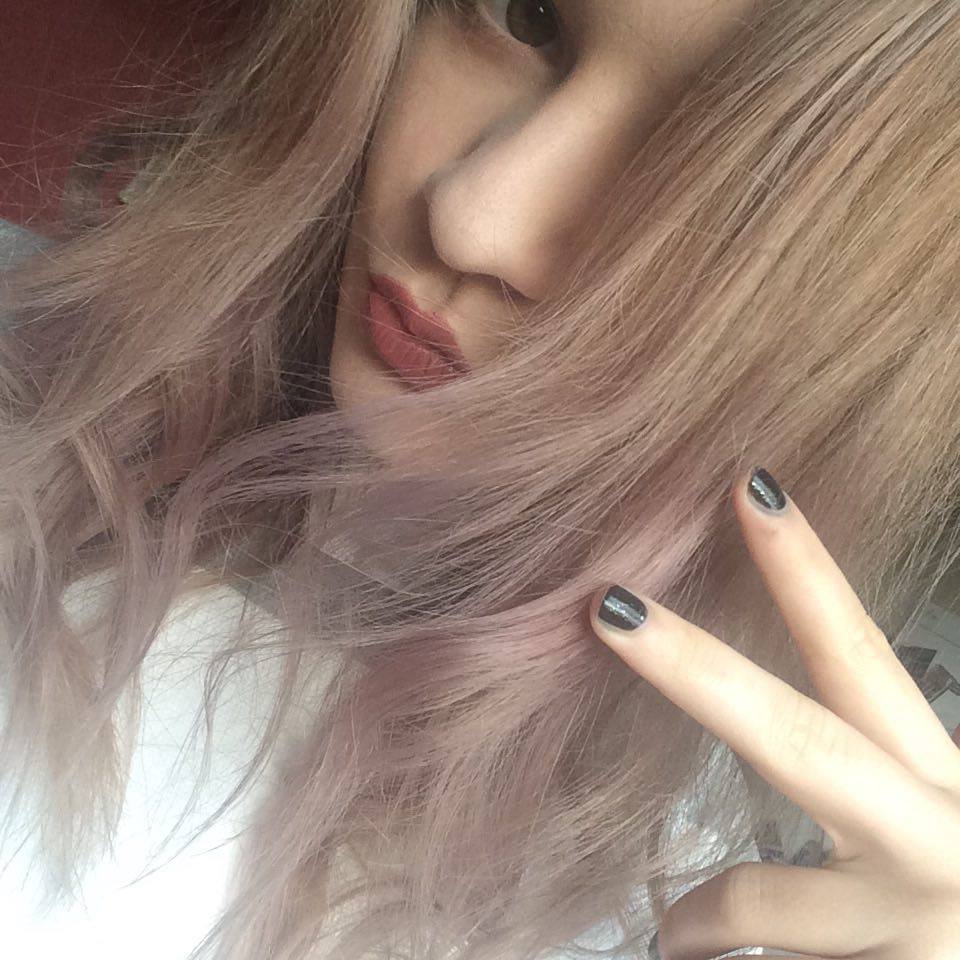 Bleach London Violet Skies My Review frunkkawaii