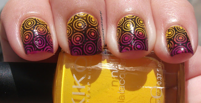 Gradient Nails (Kiko Nº279 & Ulta3 purple pumps) & BM 206