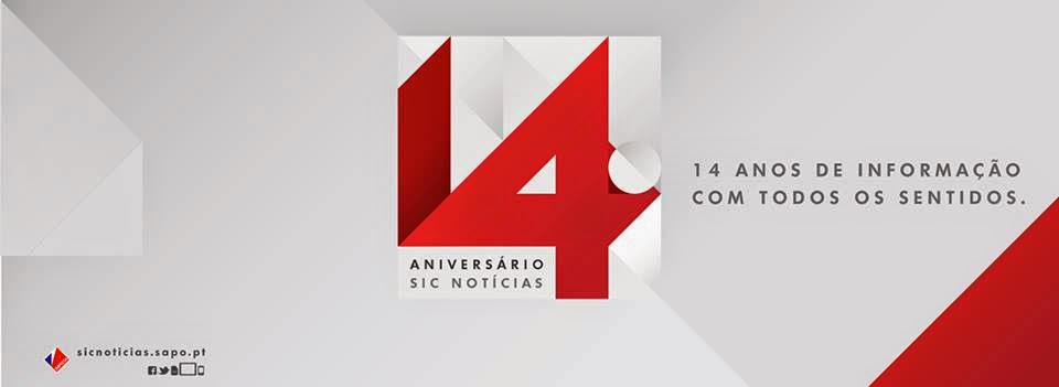 SIC Notícias comemora hoje o seu 14º aniversário