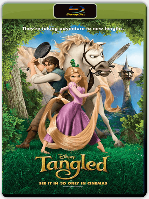 Tangled (2010) HD 720p Bluray Dual Audio [Hindi-English] Movie | Free