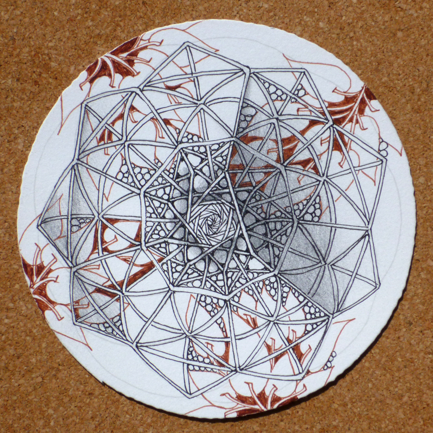 Zentangle Round and Round