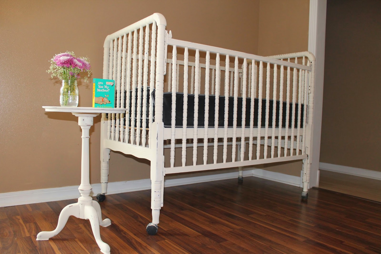 Distressed Style Refinished Crib