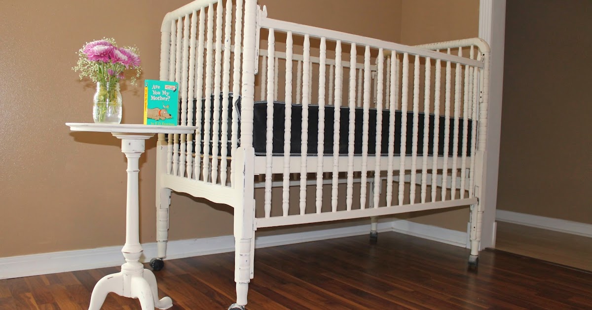 Distressed Style Refinished Crib