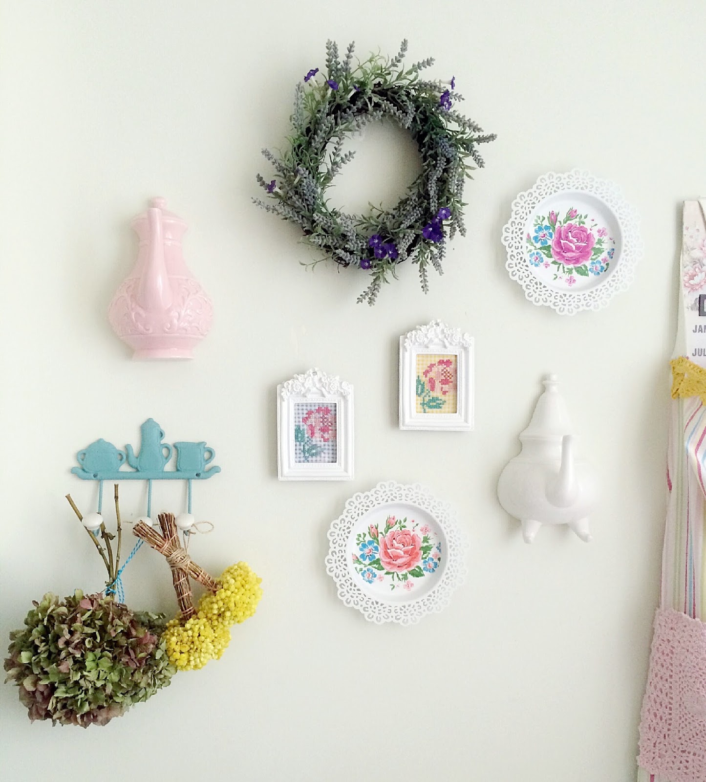 sweet ELİS home Duvarda Tabak Dekorasyonu