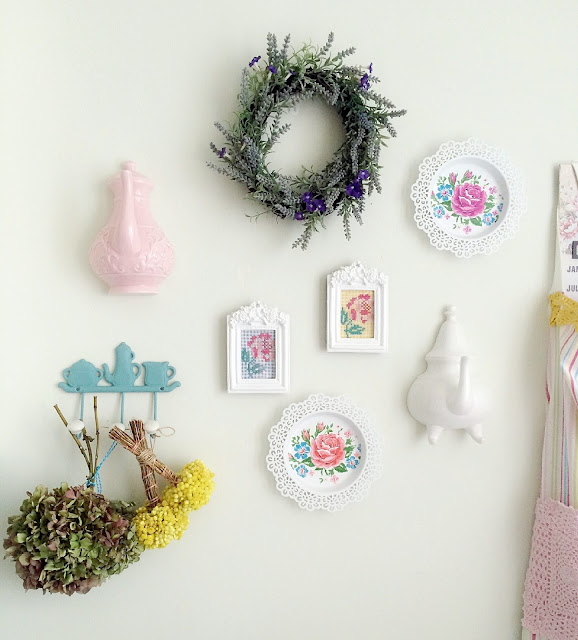 sweet ELİS home Duvarda Tabak Dekorasyonu