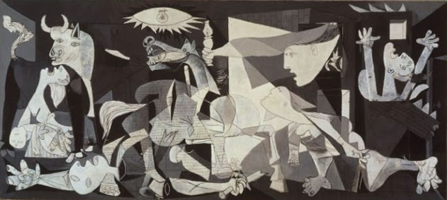 Guernica, Pablo Picasso (Museo Reina Sofia, Madrid, Spain:1937)