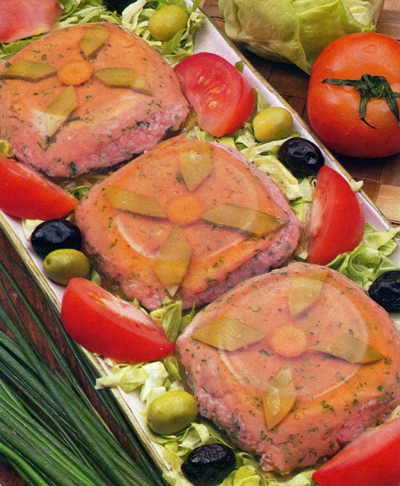 Au bonheur des papilles Entrées de Régime Mousse de Jambon en Gelée