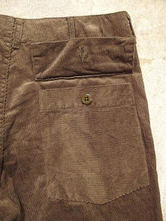 Engineered Garments "Rugby Short & Fatigue Short in Olive 14W Corduroy" Spring/Summer 2015 SUNRISE MARKET