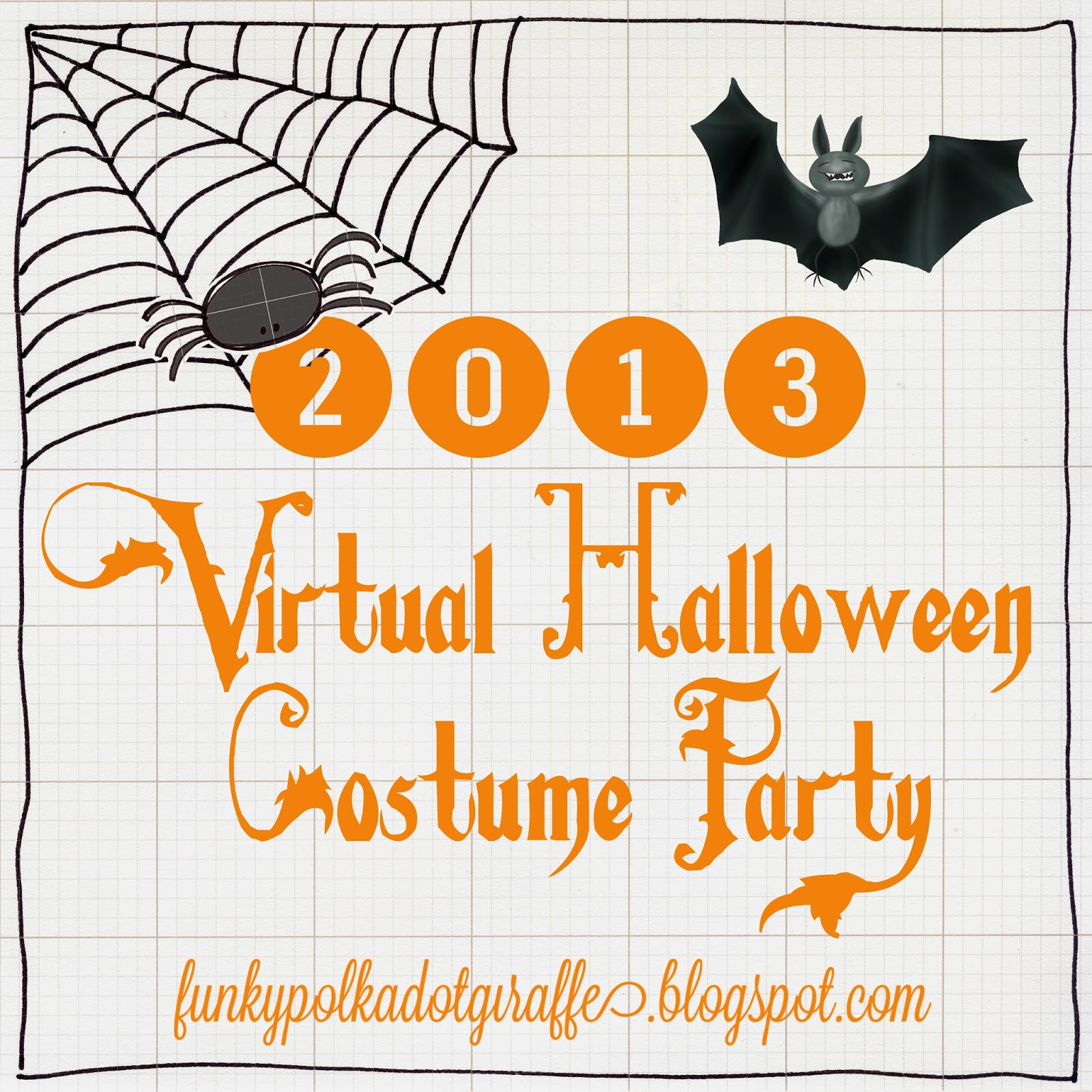Funky Polkadot Giraffe 2013 Virtual Halloween Costume Linky ParTay!