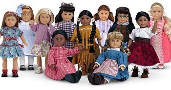 american girl mini doll display shelf