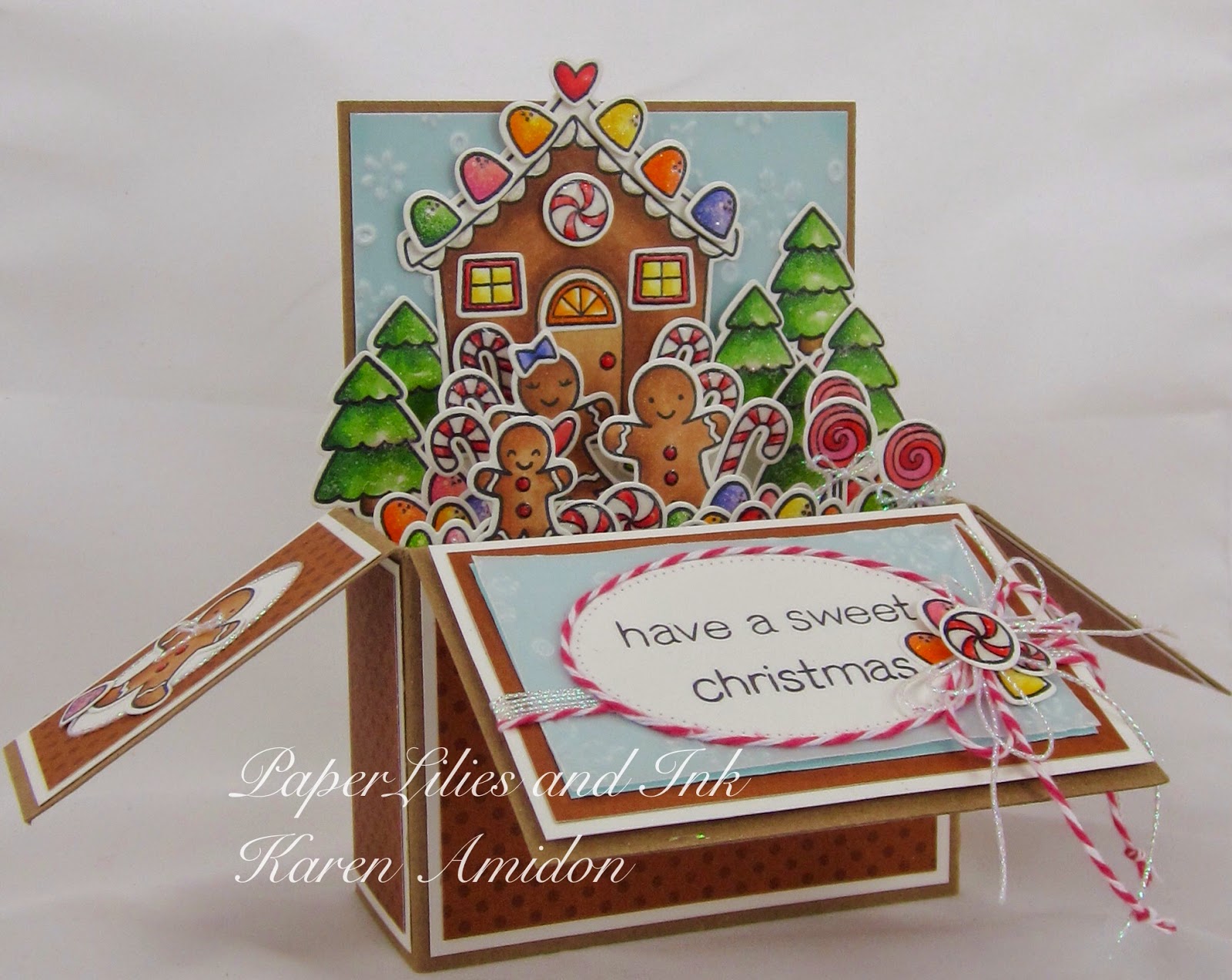 PaperLilies and Ink: GINGERBREAD HOUSE
