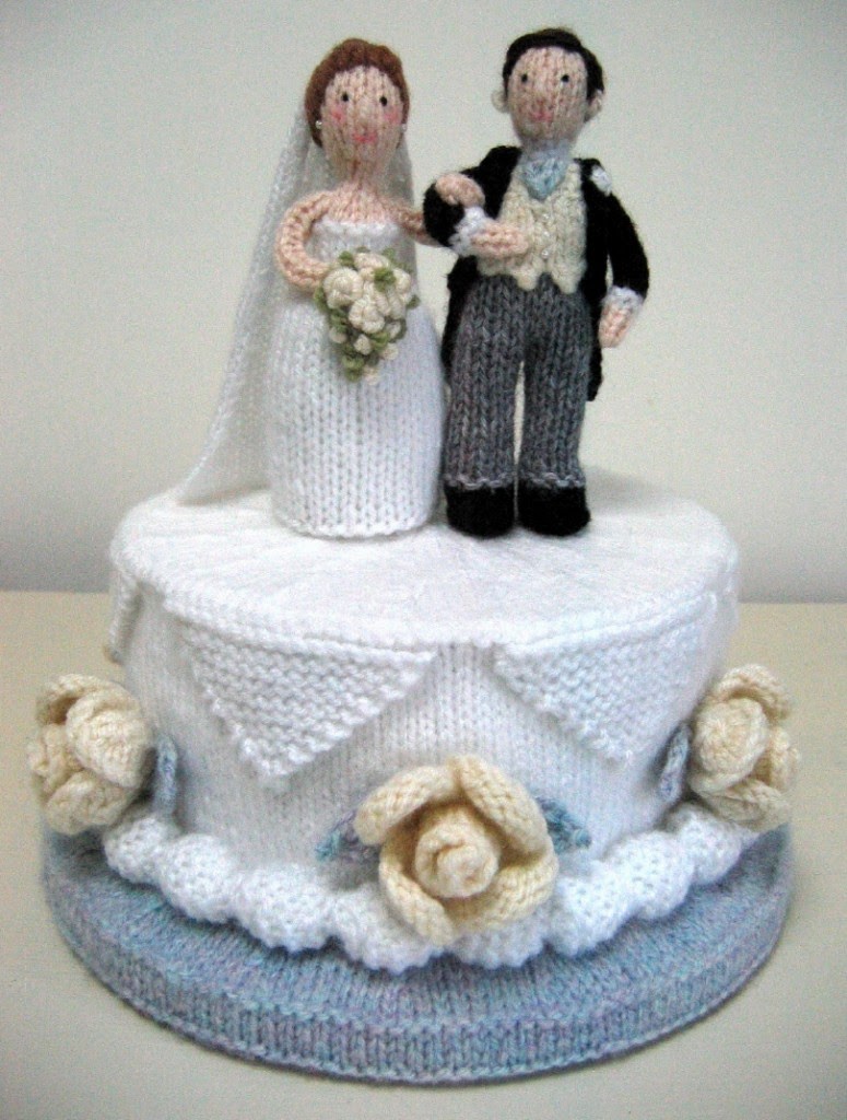 Knitted Wedding Cake Knitted Wedding Cake