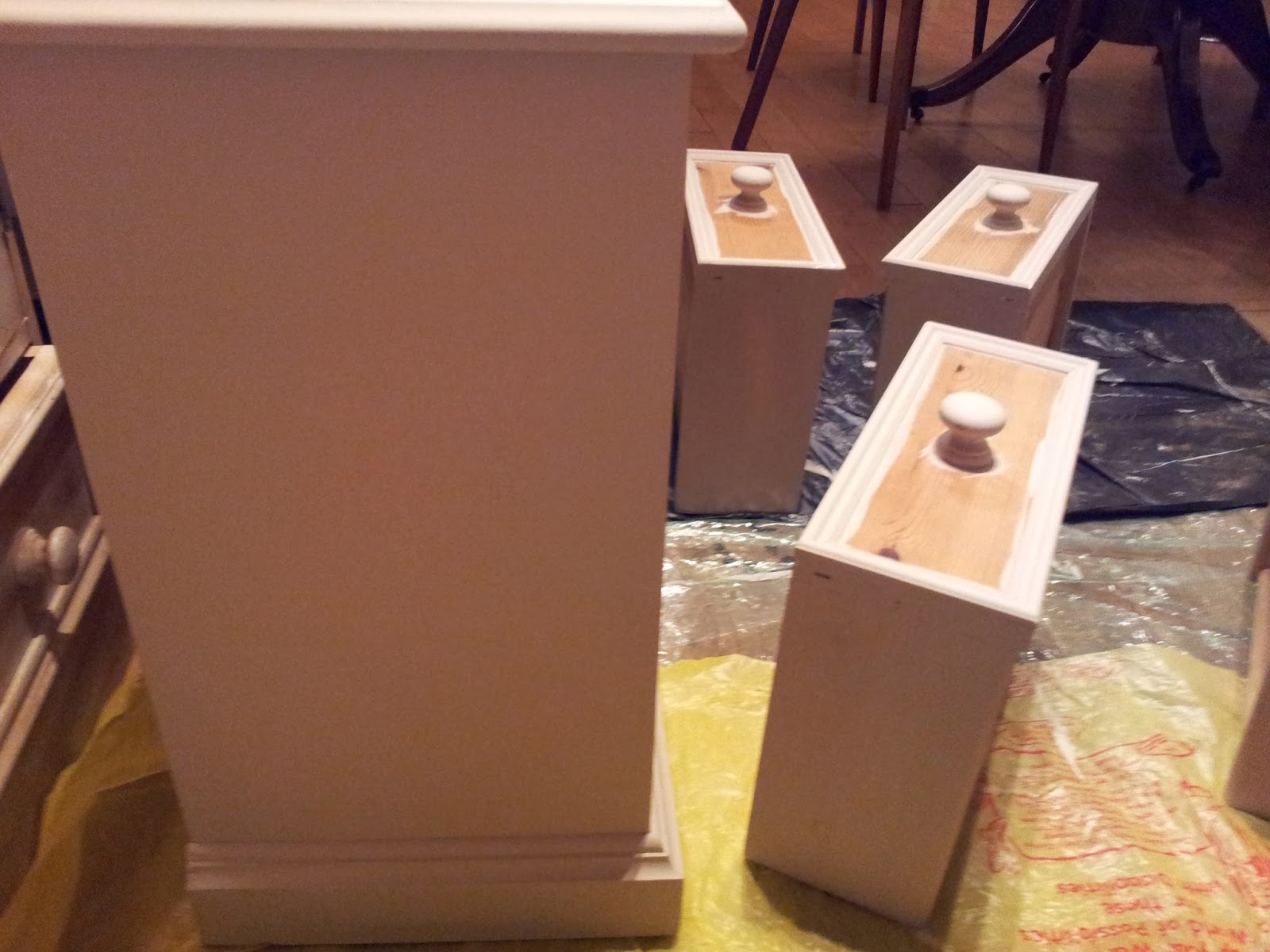 FunkyJunk Furniture Design and Craft Bedside Lockers Painted