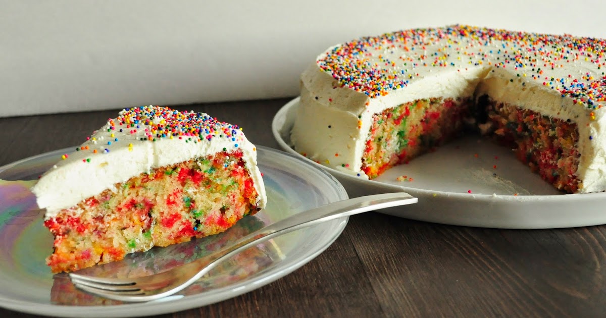 My Tiny Oven Homemade Funfetti Cake