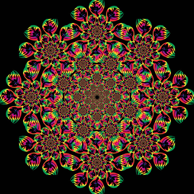 Mandalas, Fractales, Patterns, Efectos Visuales, Efectos Opticos