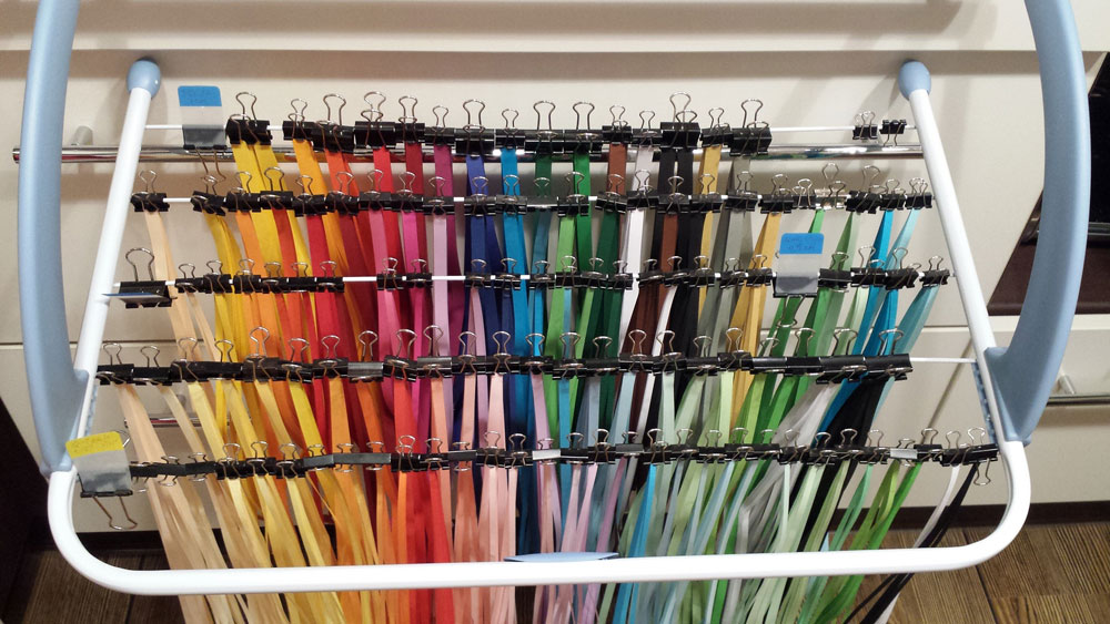 to Paper Zen Cecelia Louie How to organize messy quilling strips