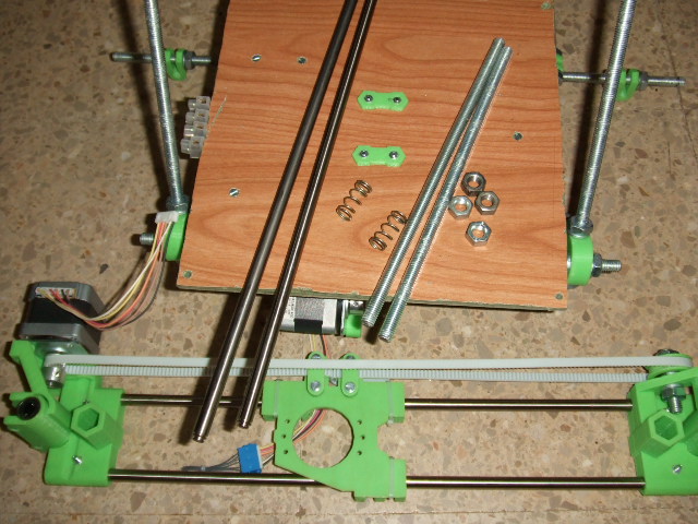 Intentivas Y Algo Mas Impresora 3d Xvii Eje Z Varillas