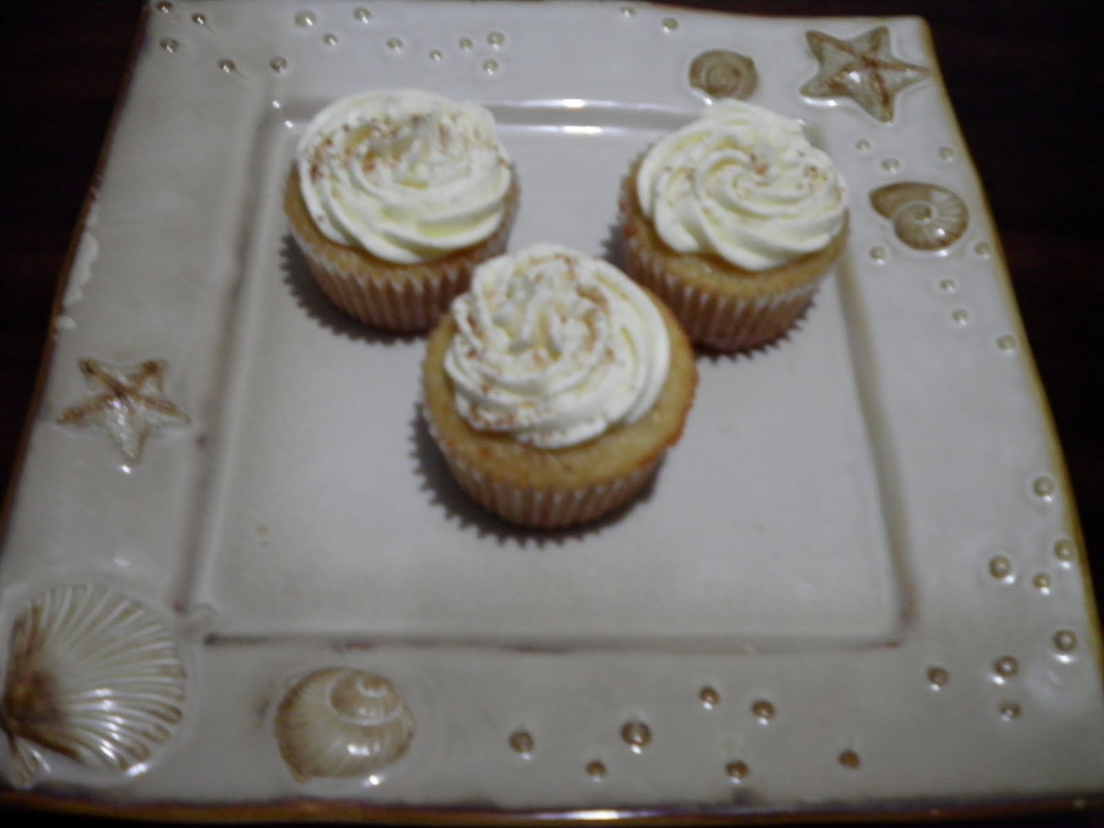 Candy's Confections Eggnog Cupcakes with Bourbon and Eggnog