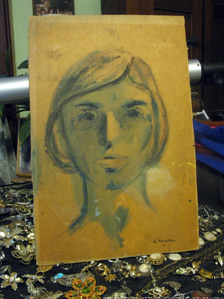 casey/artandcolour Thrift Store Art Find