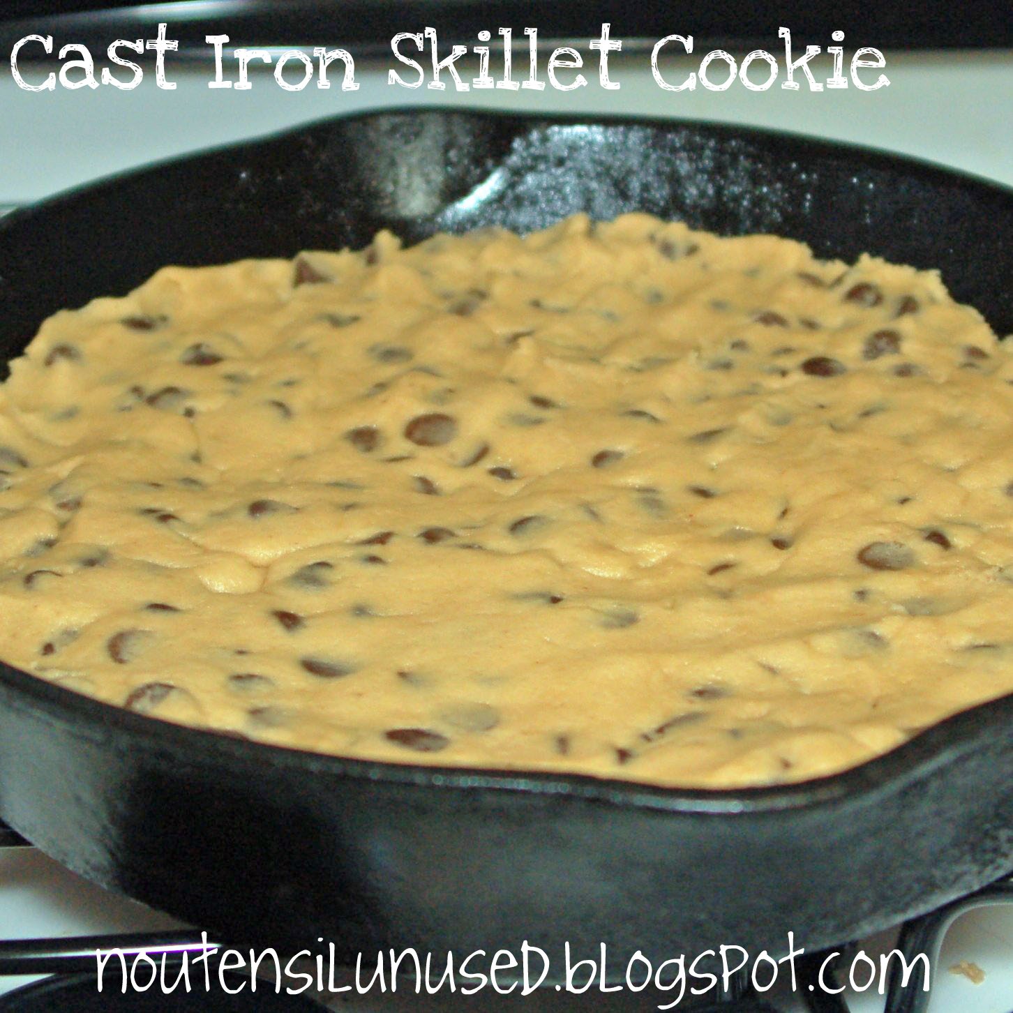 Cast Iron Skillet Cookie Recipe No Utensil Unused