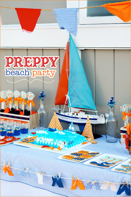 the hostess with the mostest put together a preppy beach party the hostess with the mostest put together a preppy beach party