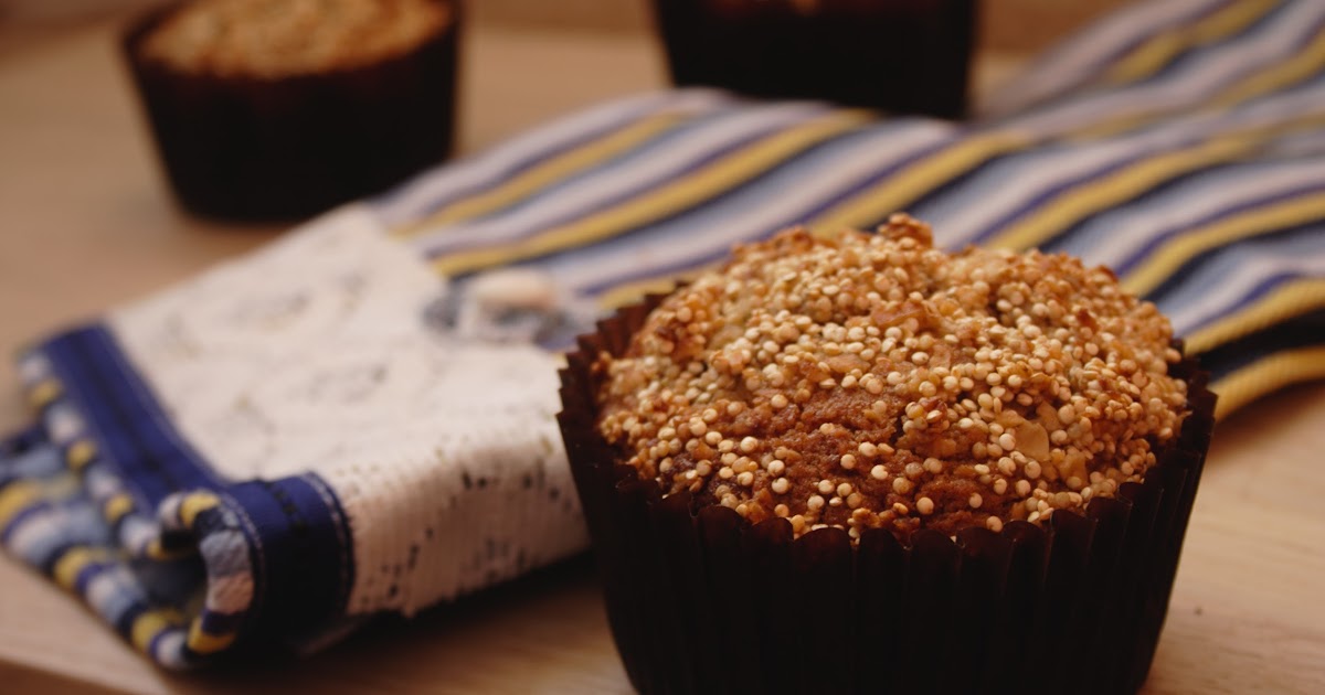 A Full Life Blueberry Quinoa Muffins