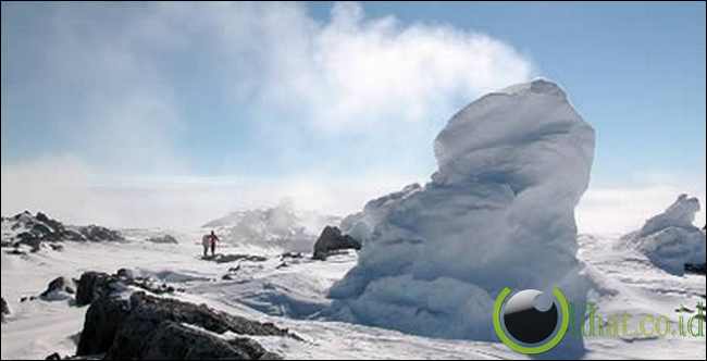 Menara Es Gunung Erebus (Antartika) Menara Es Gunung Erebus (Antartika)