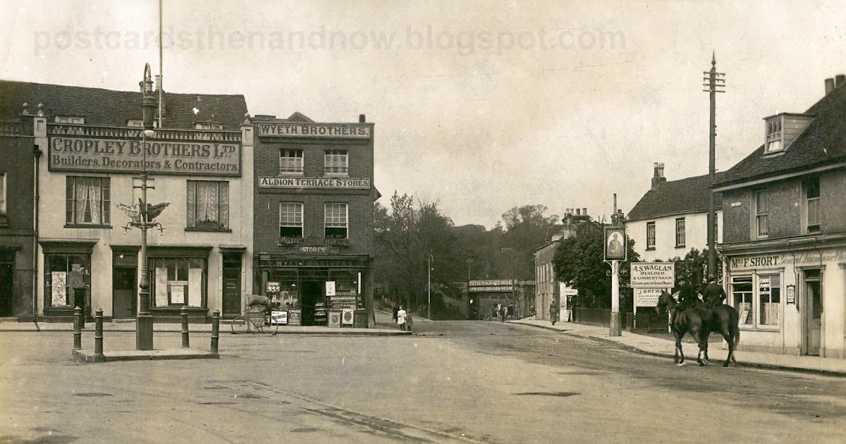 Postcards Then and Now Epsom, Surrey, c1914