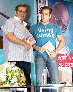 Salman Khan Unveil of Mahatma Gandhi and Cinema book