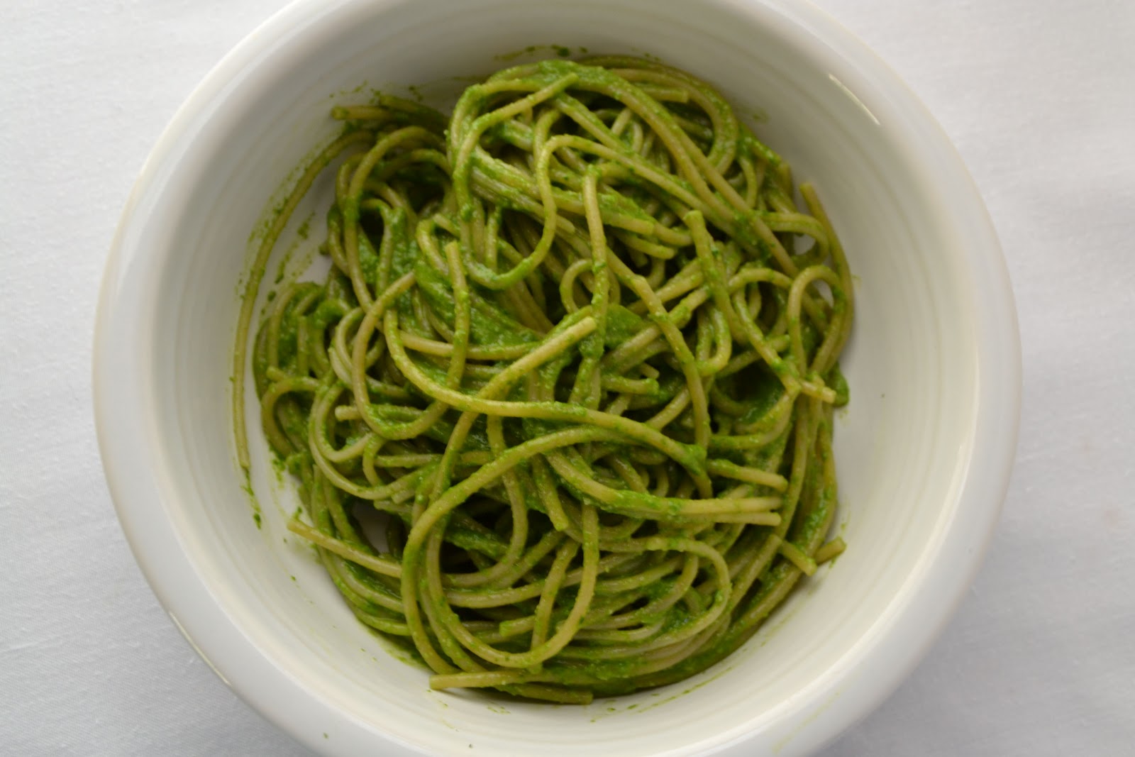 breezybyhand Spinach Pesto Pasta