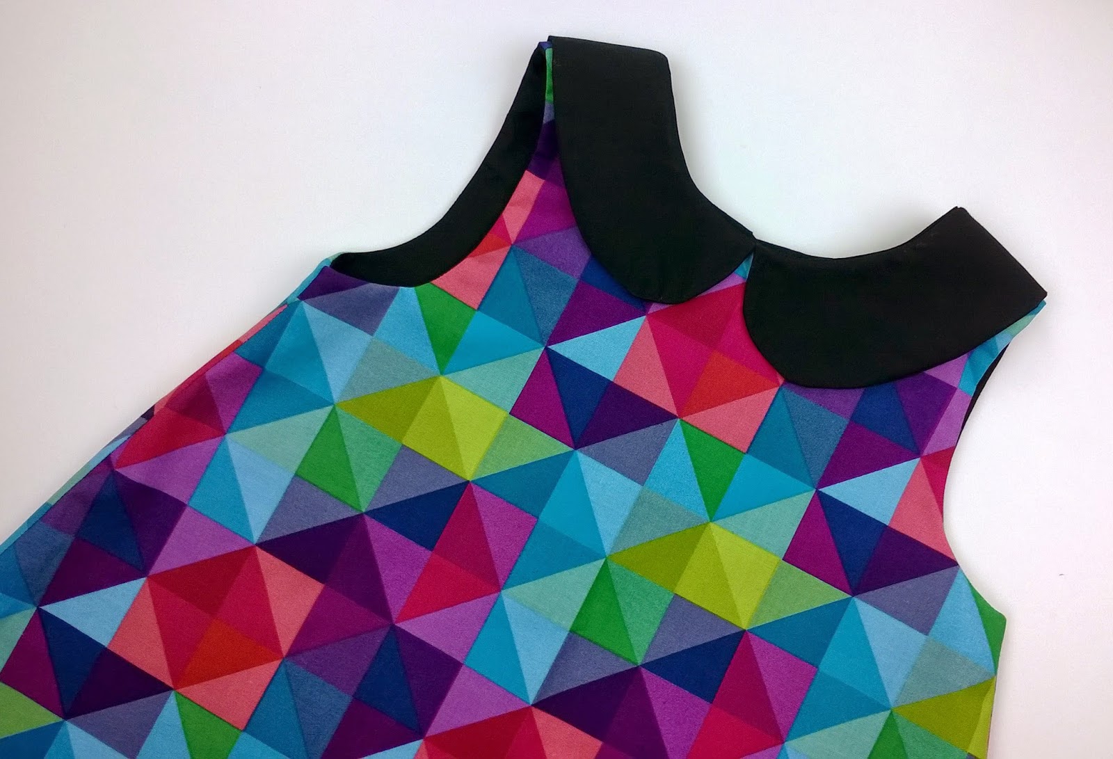 Geometric Rainbow Dress