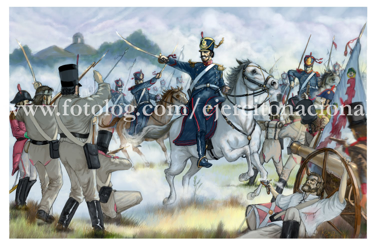 EJERCITO ARGENTINO ANIVERSARIO DE LA BATALLA DE SAN LORENZO.