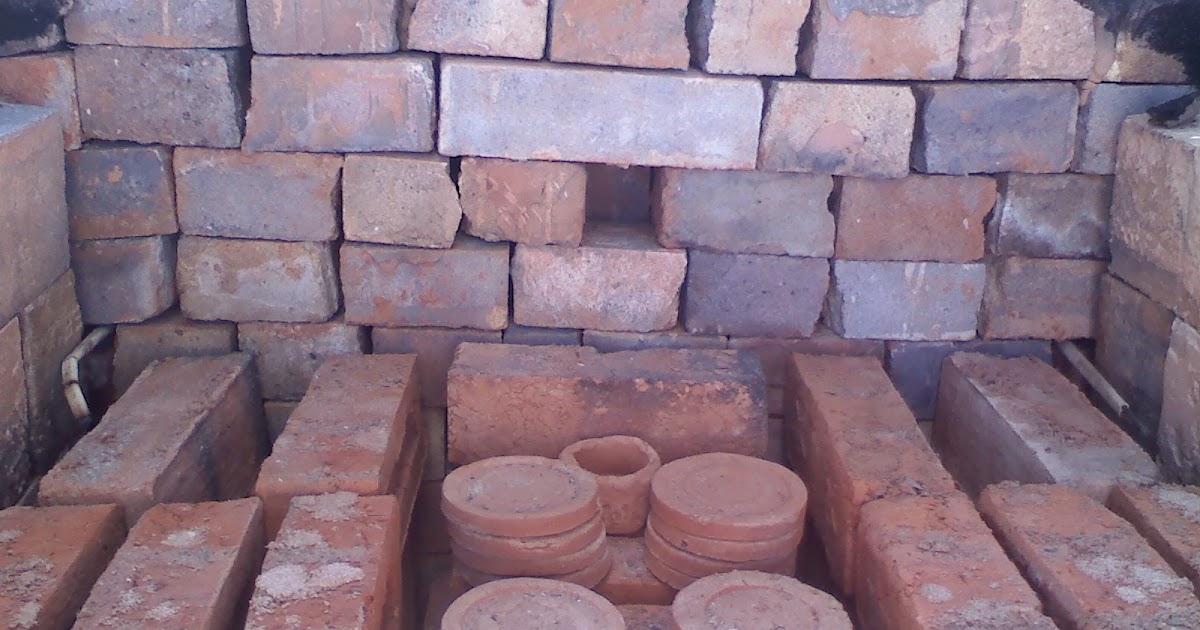 Make Your Own Bricks Firing results from the brick clamp kiln.