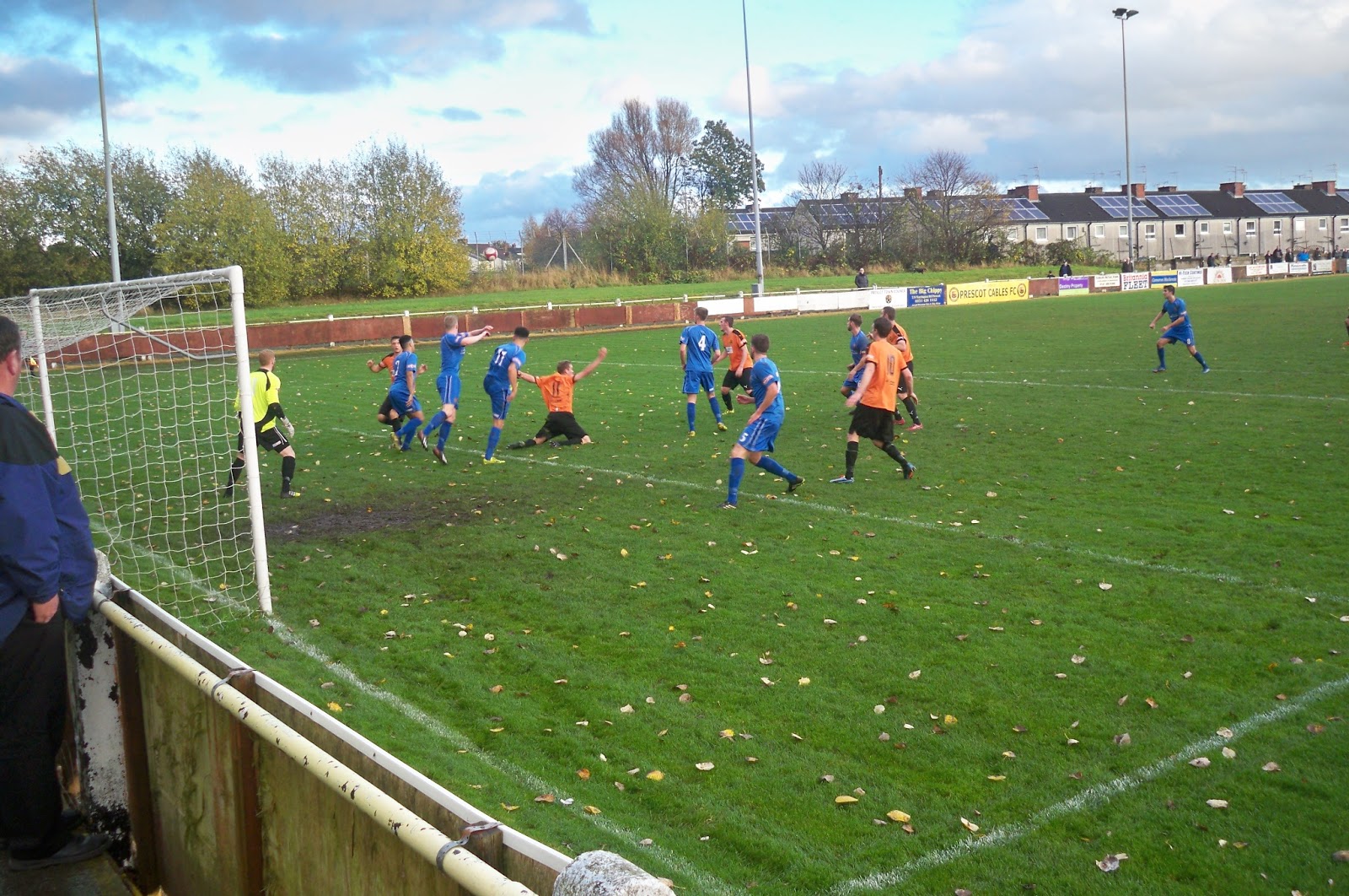 Football Grounds visited by Richard Bysouth Prescot Cables FC
