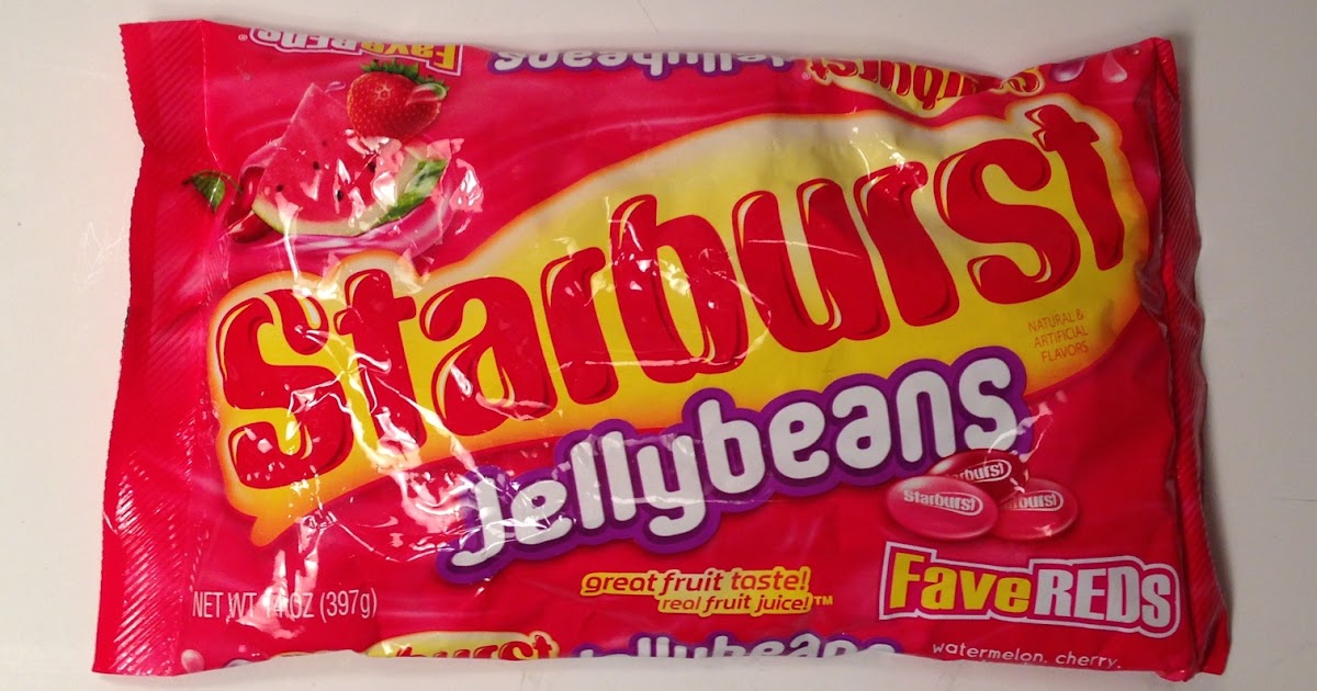Soda and Candy Blog Starburst Jelly Beans FaveREDS