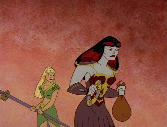 Swords and Sandals Gabrielle Drawing