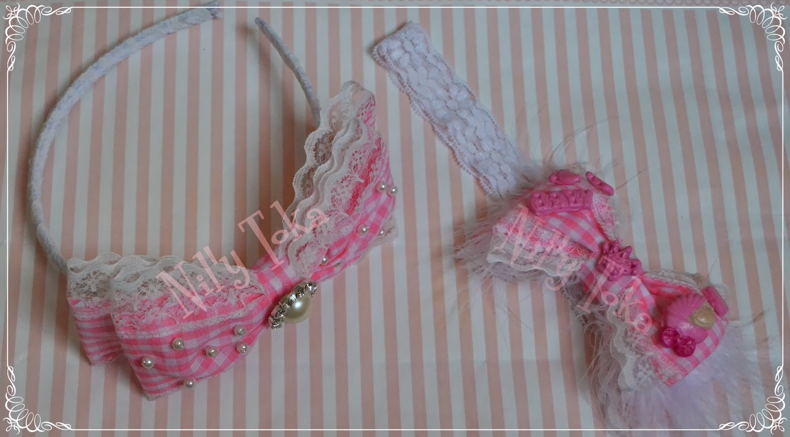 Nil�y Toka (aksesuar) Lohusa tacı Yenidoğan Bandı