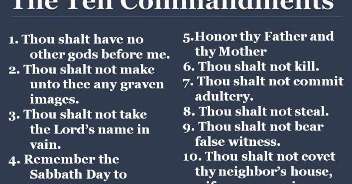 thou shalt not worship any graven image