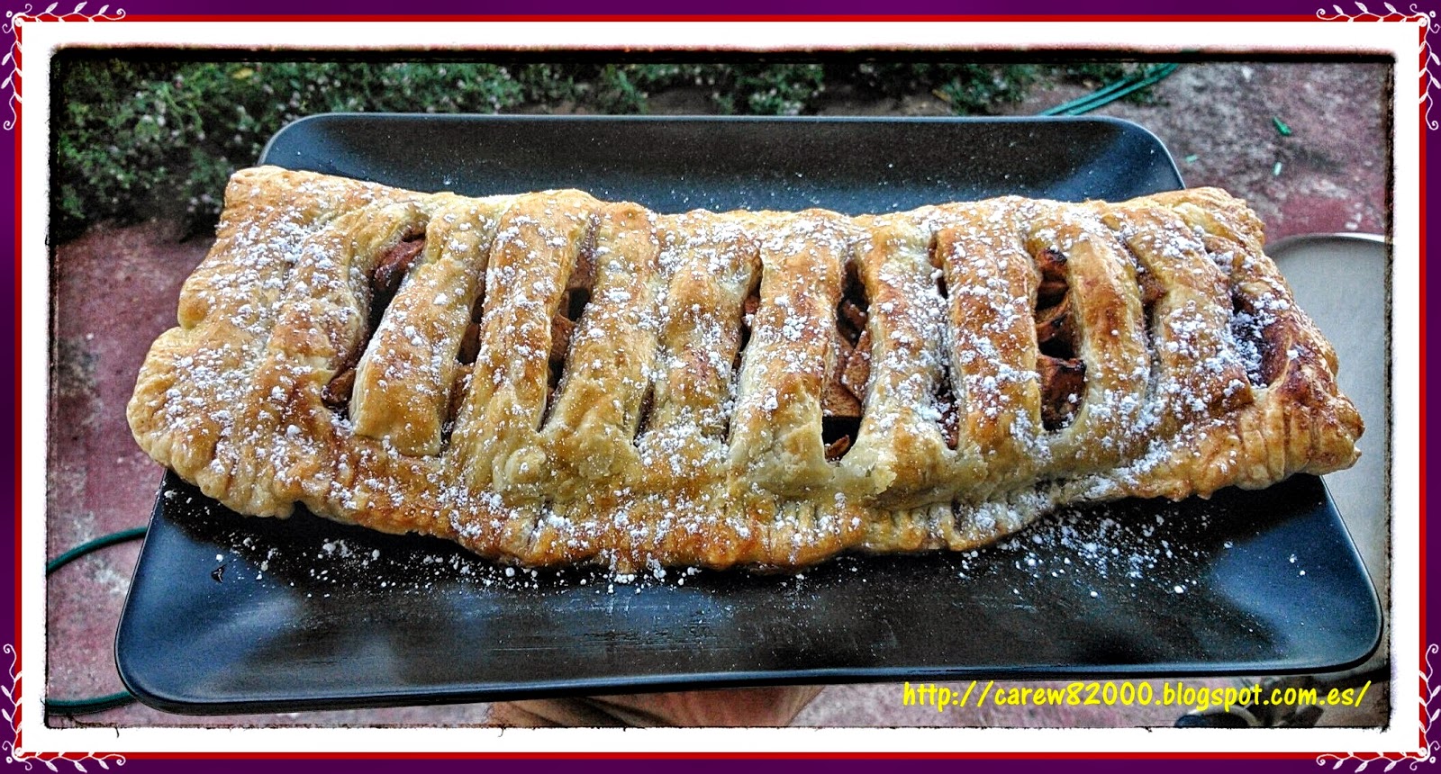 Hojaldre Relleno De Manzana
