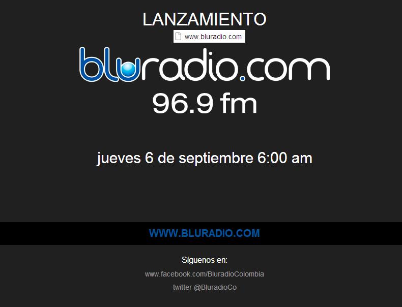 Colombia Ahora la radio es azul Colombia DX Las noticias radiales