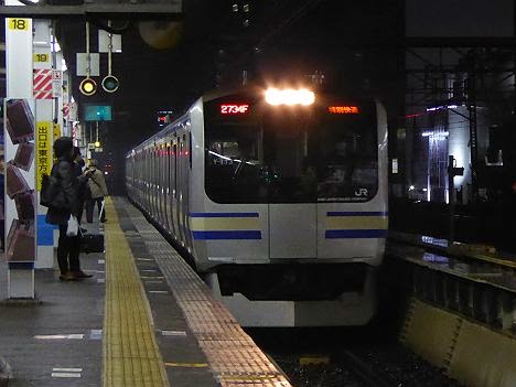 総武本線・内房線　特別快速　東京行き　E217系