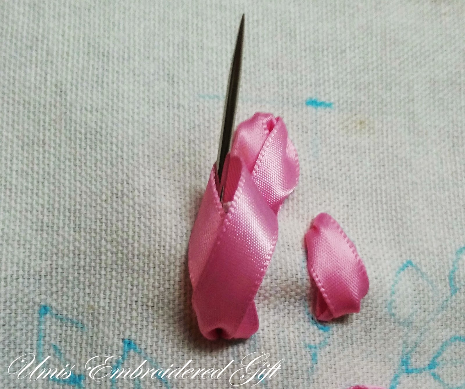 Ribbon Embroidery For All Occasion Tutorial Rosebud tutorial Twisted