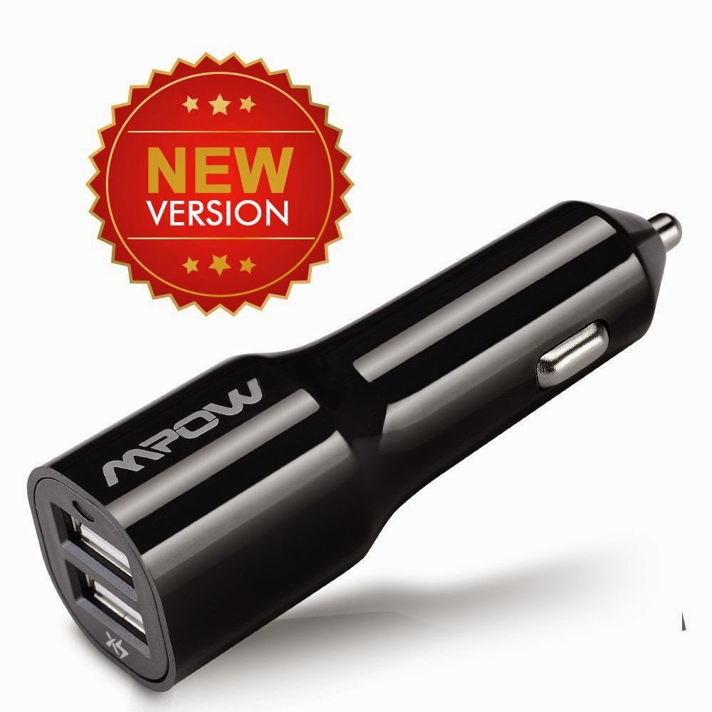 Mpow Dual Rapid USB Port Car Charger with Xsmart Technology