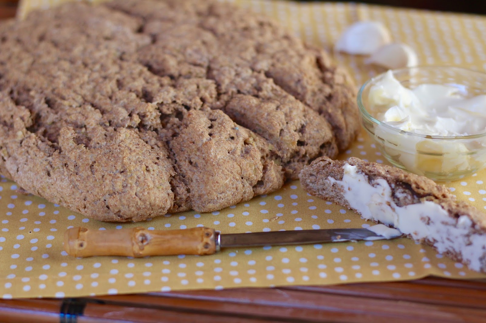 Roasted Garlic Elephant's Foot Potato Bread Diary of a Mad Hausfrau