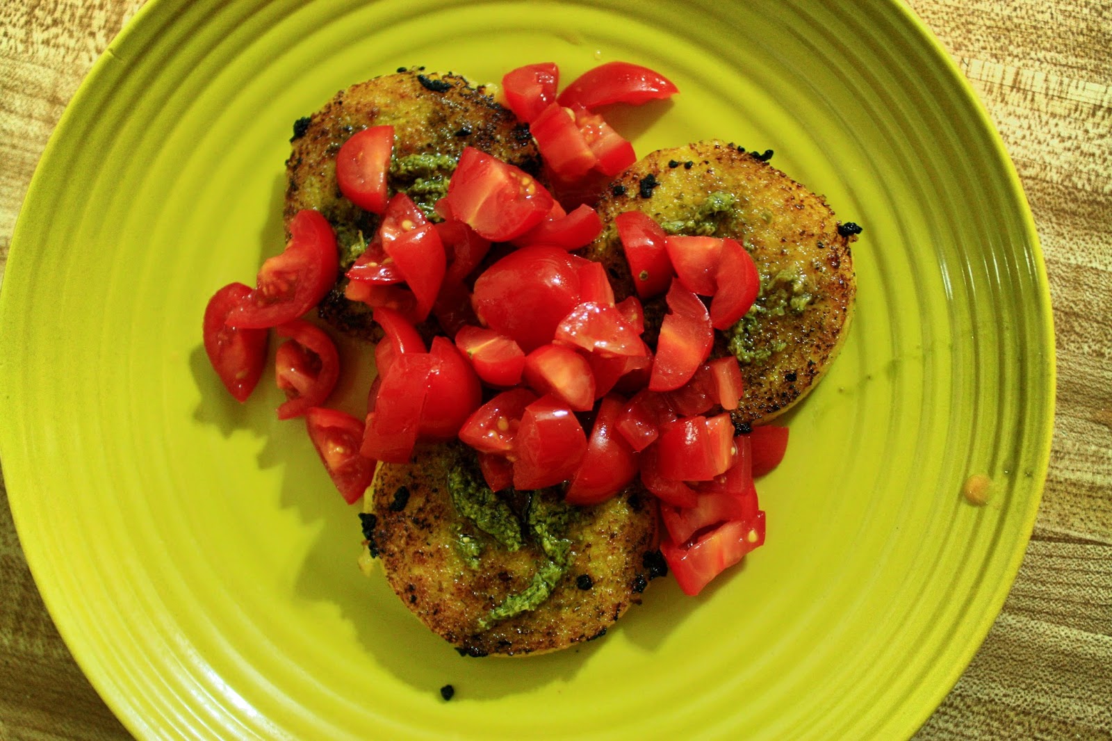 Gypsy Gone Domestic Italian Herb Polenta Cakes